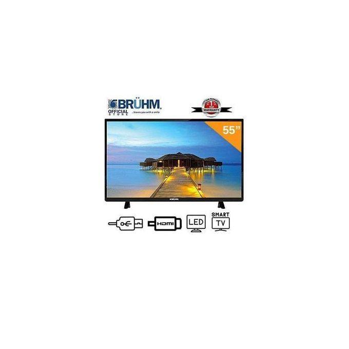 Bruhm 55 Inches UHD 4K2K Smart TV Android System  2020 MODEL is available at Efritin