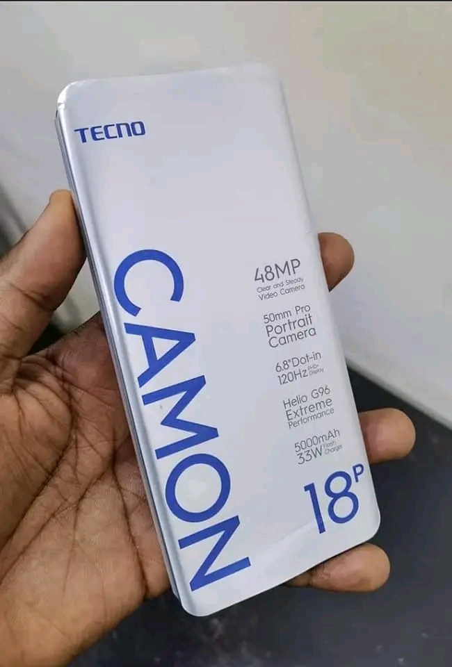 Tecno Camon 18p is available at Efritin