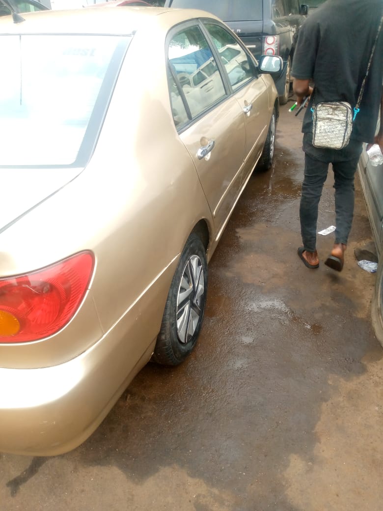 Registered 2004 Toyota Corolla (faultless) is available at Efritin