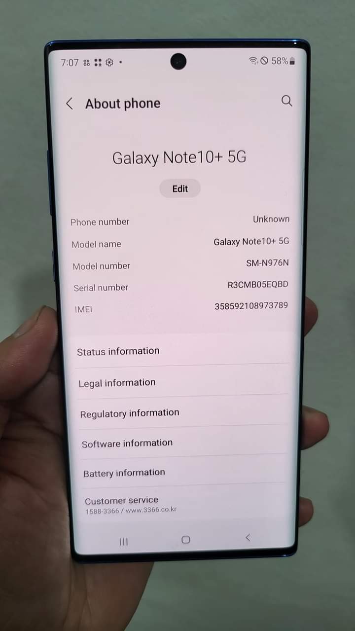 Samsung Galaxy Note 10 Plus is available at Efritin