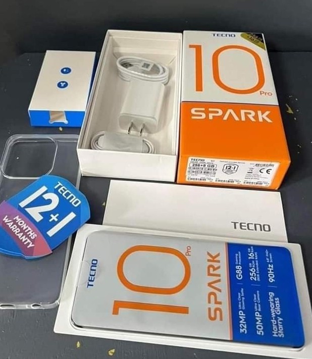 Tecno Spark 10Pro Available is available at Efritin