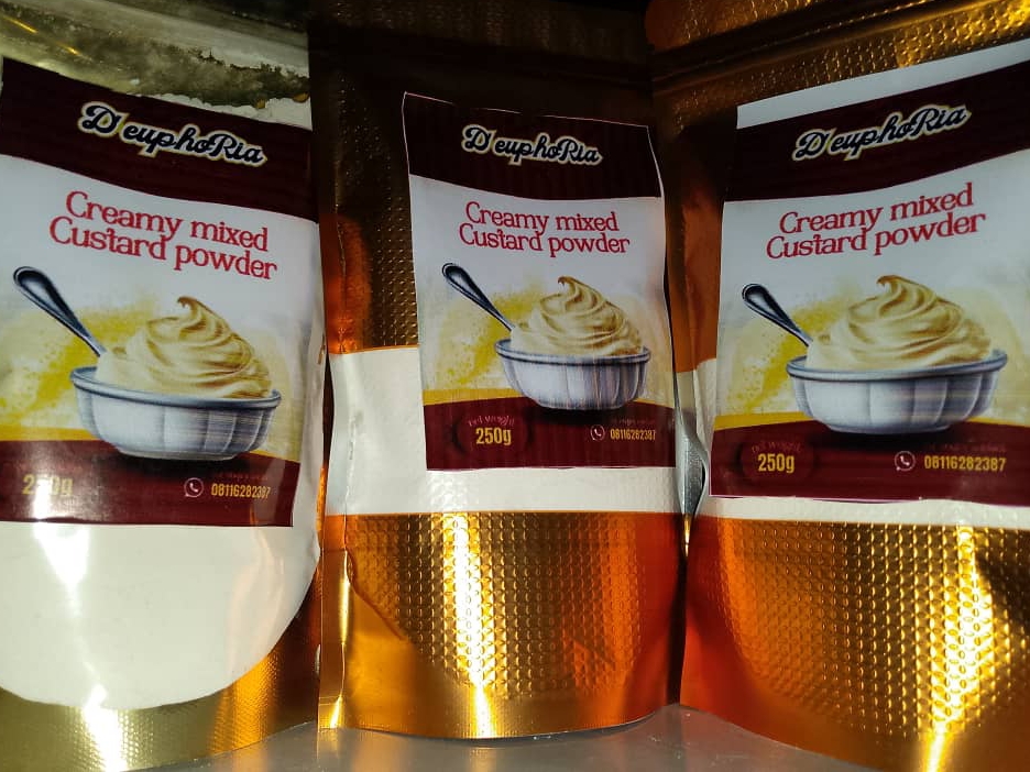 Custard Mix is available at Efritin