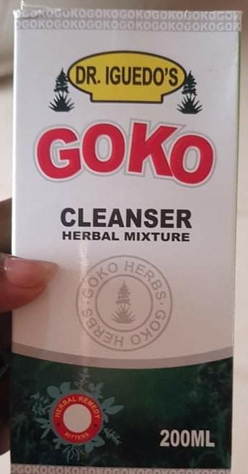 Goko cleanser herbal is available at Efritin